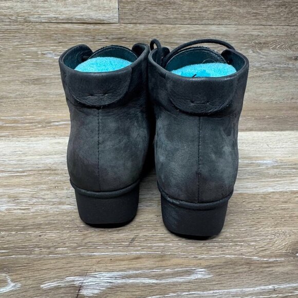 Dansko Lucille Black Nubuck Ankle Boot Women's Size EU 37 - Picture 3 of 7